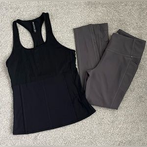 NWOT Athletic Size Medium Bundle. Athleta Tank and Mondetta Luxury Leggings